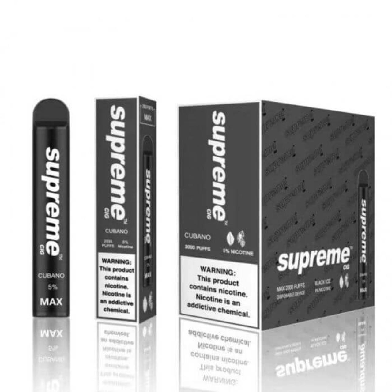 supreme max vape