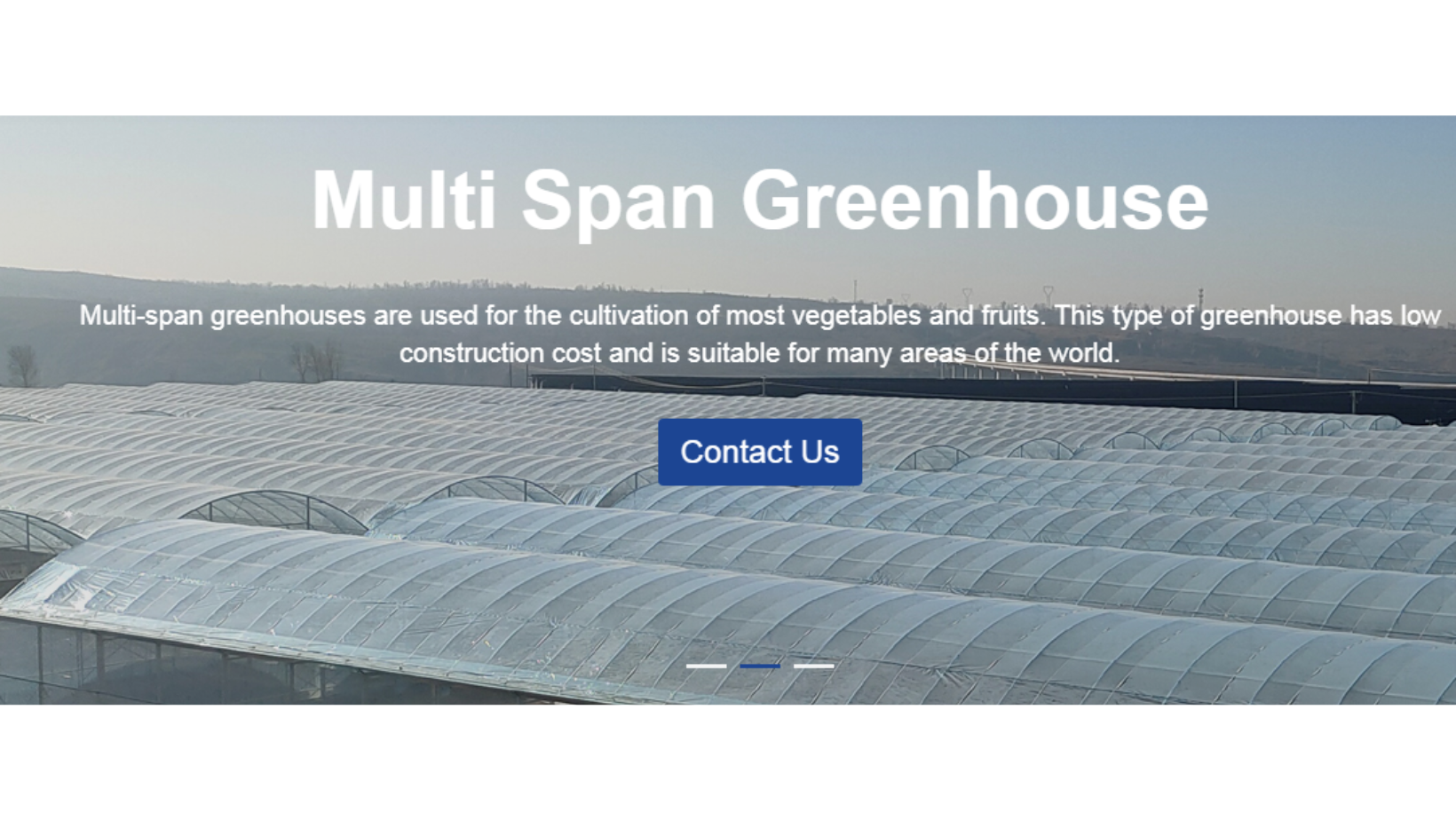 Film Greenhouse Technology