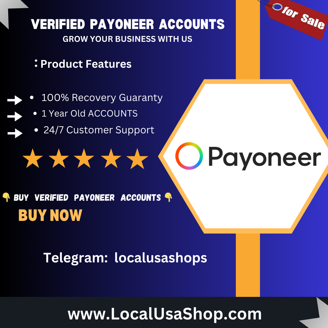 Buy Verified Payoneer Accounts