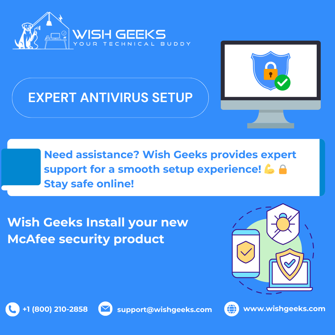 Wish Geeks McAfee Antivirus  Installation