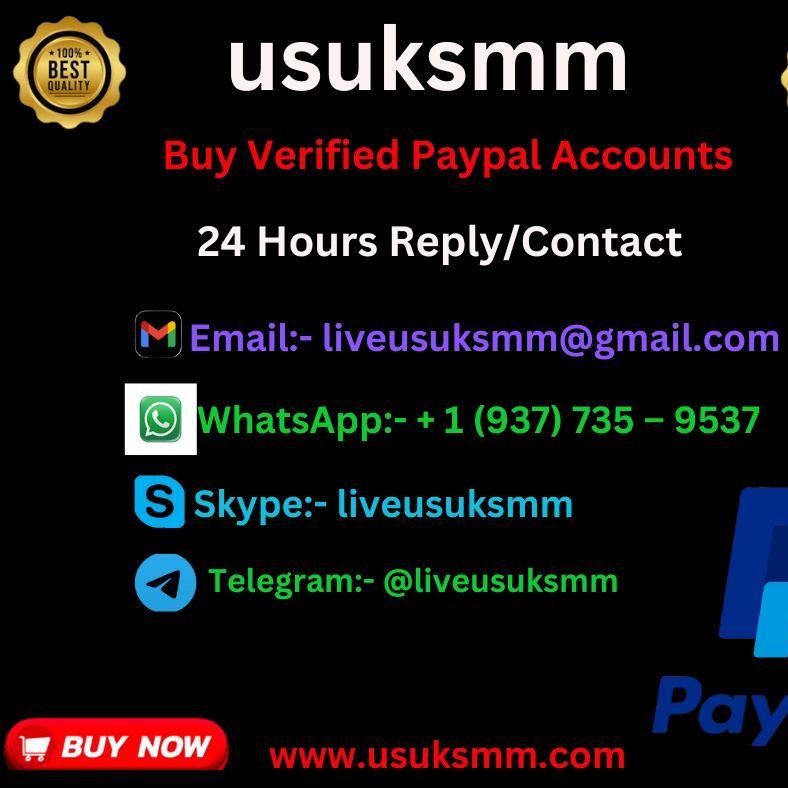 Buy Verified Paypal Accounts