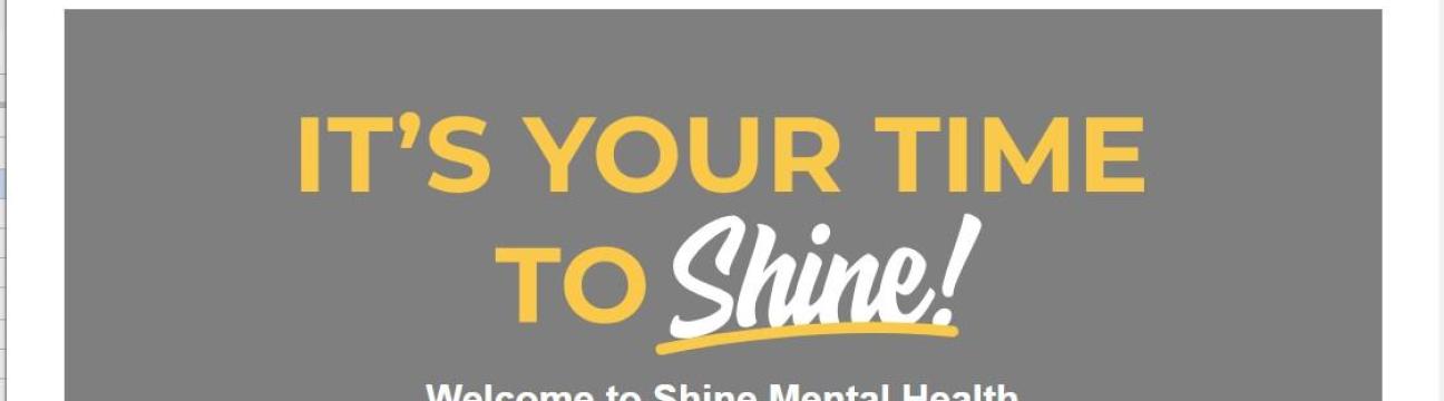 Shine  Mental Health