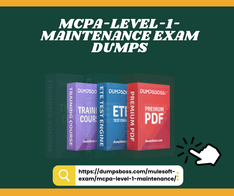 MCPALevel1Maintenan ExamDumps