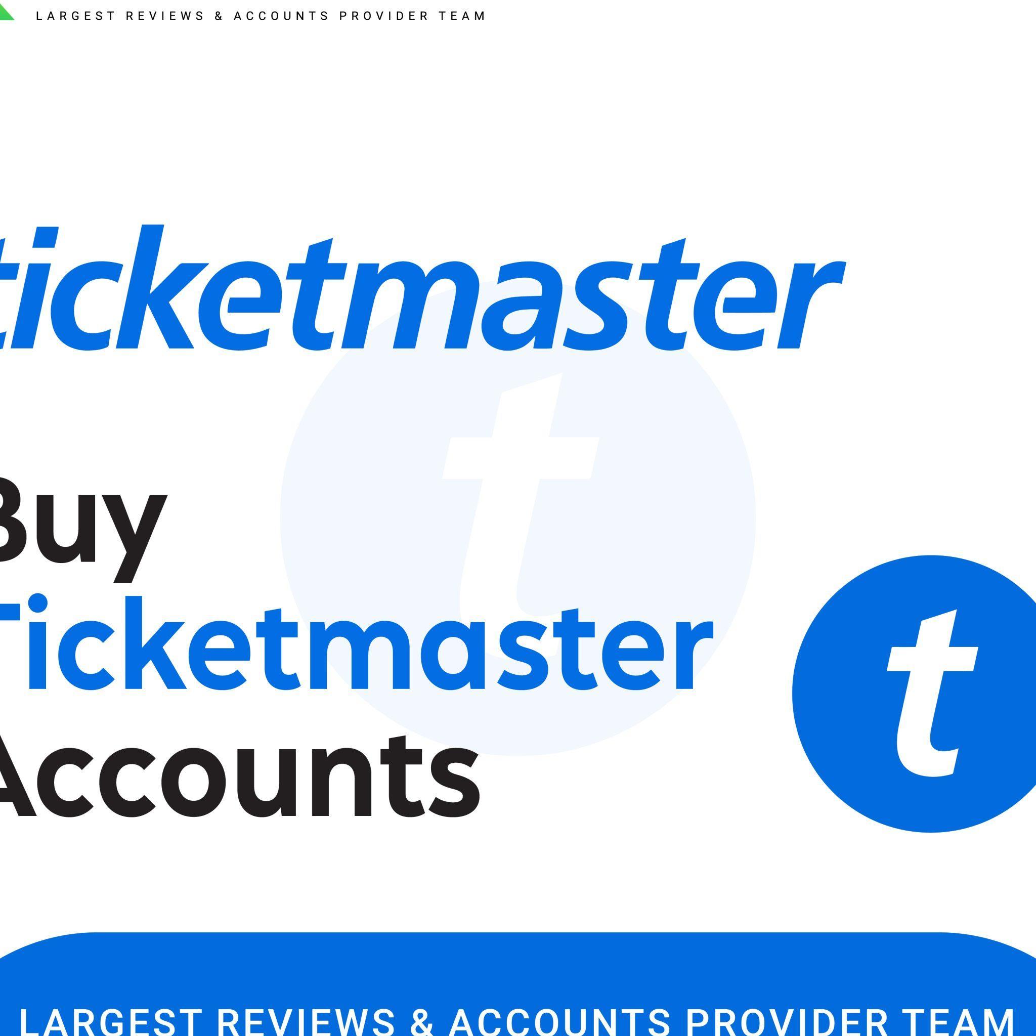 Buy Ticketmaster  Accounts