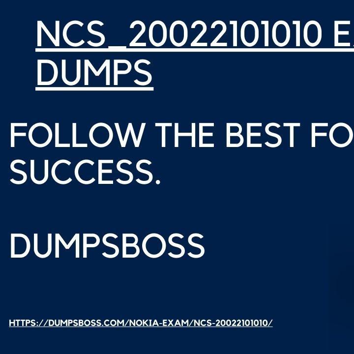 NCS Dumps