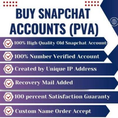 Buy Snapchat Accounts 