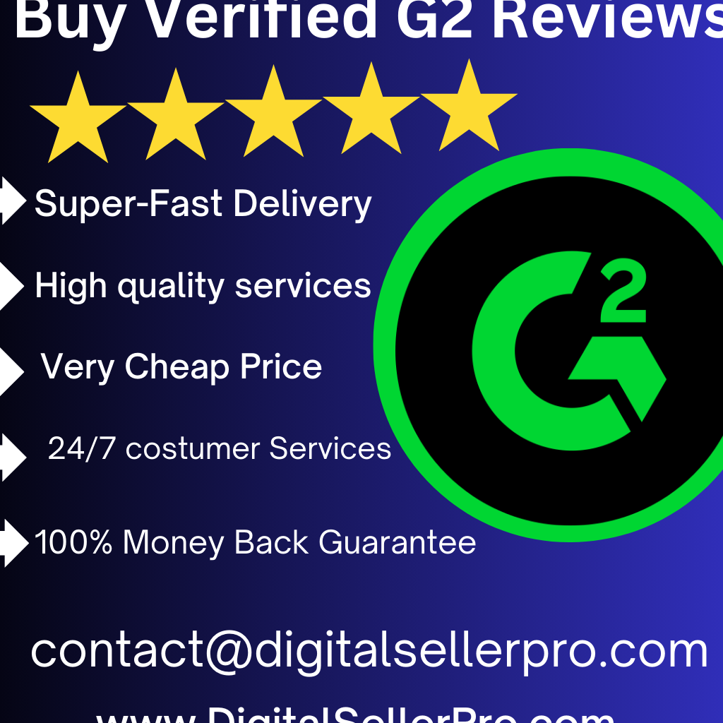 Buy Verified G2 Reviews